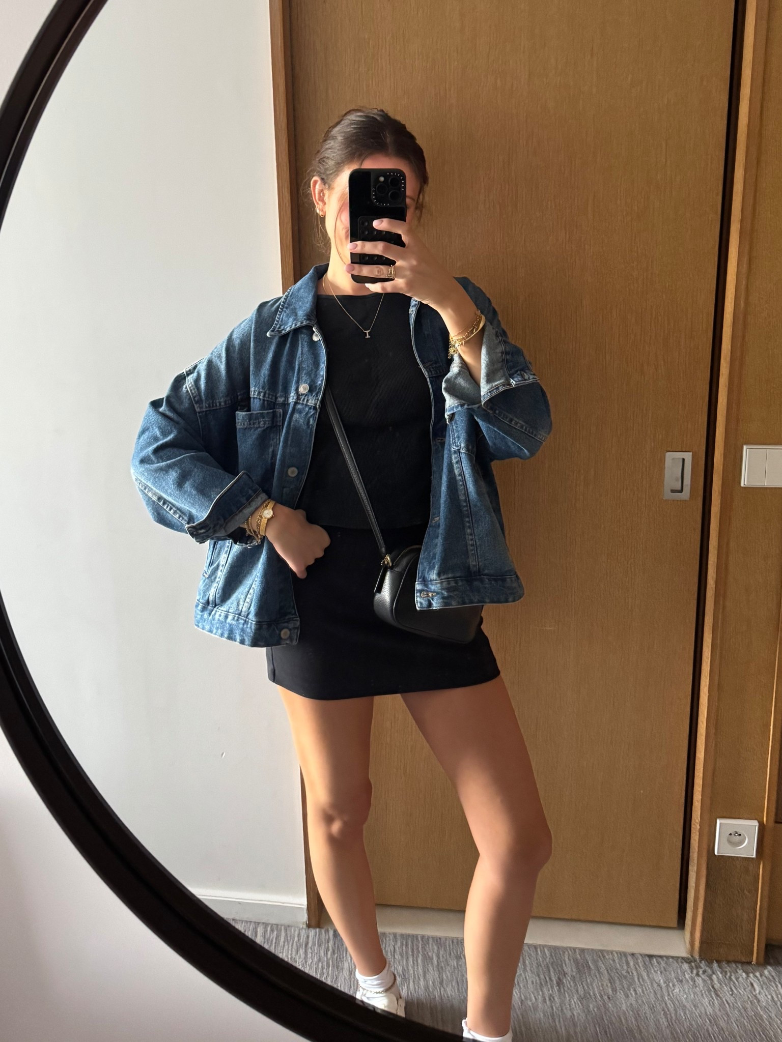 What I wore to sightsee in Paris!! 

Spring outfit, spring fashion, black mini skort, free people, brandy Melville, Abercrombie 

#LTKFindsUnder100 #LTKStyleTip
