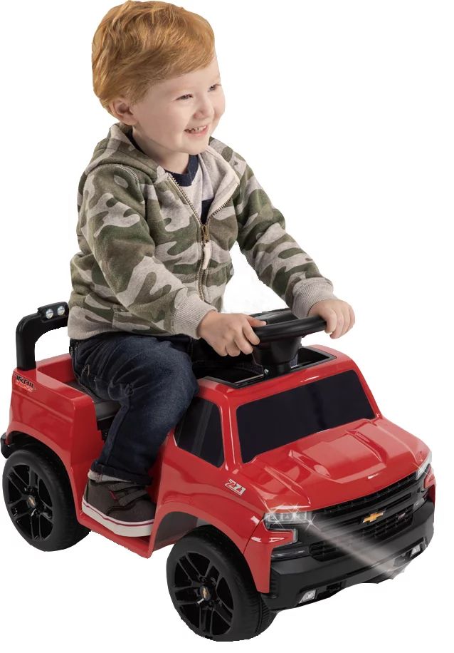Kids' 6V Chevy Silverado Truck Ride-on, Red, by Huffy | Walmart (US)