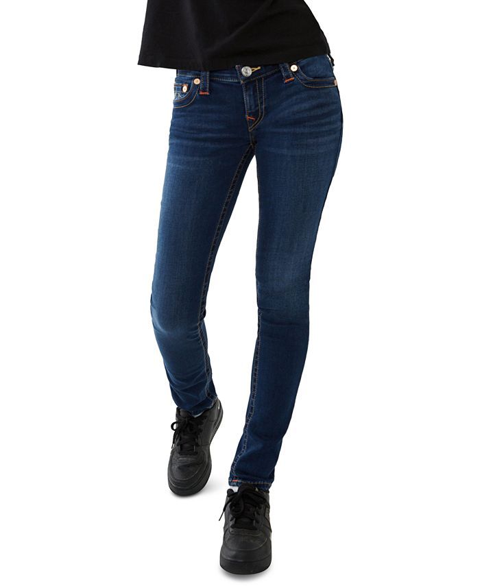 Stella Mid-Rise Skinny-Leg Jeans | Macys (US)