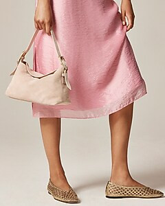 Berkeley small shoulder bag in suede | J. Crew US