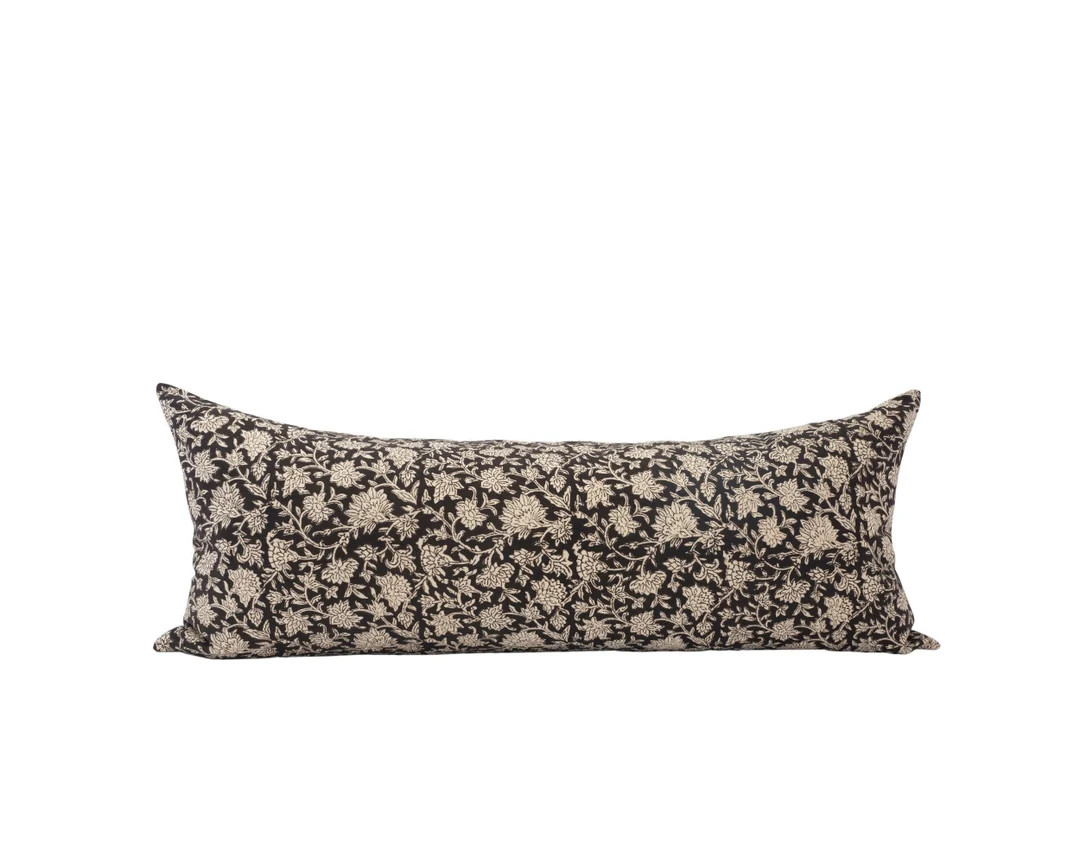 TUULA 14x36 Floral Long Lumbar Pillow Cover Floral - Etsy | Etsy (US)