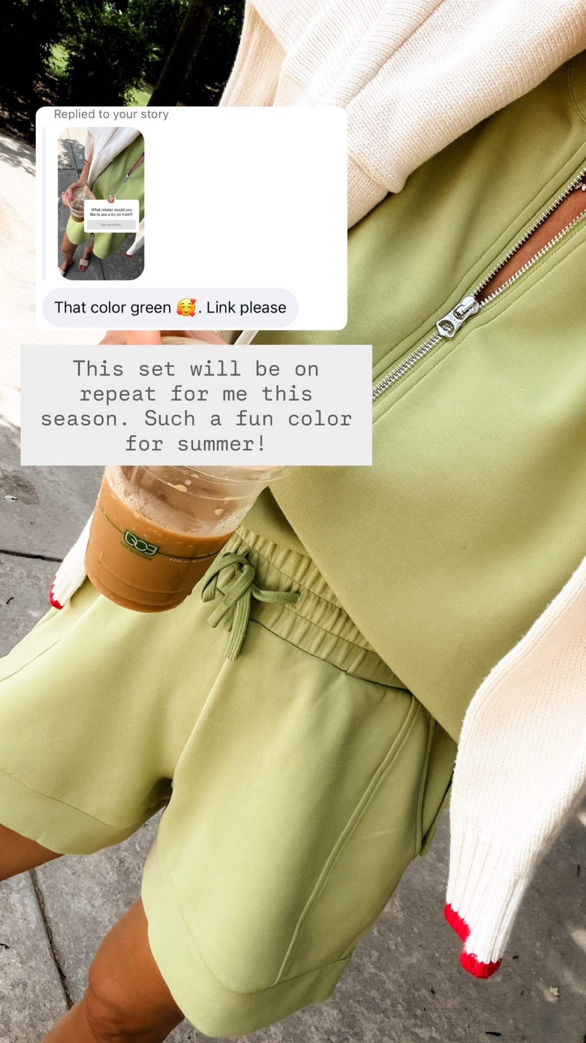 How cute is the color of this set?! The material is so soft 😍 wearing S.

Loverly Grey, Varley, matching set, loungewear, athleisure

#LTKootd #LTKSeasonal