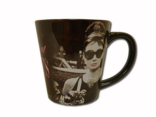 Audrey Hepburn 14 oz Latte Mug - Breakfast At Tiffany's | Amazon (US)