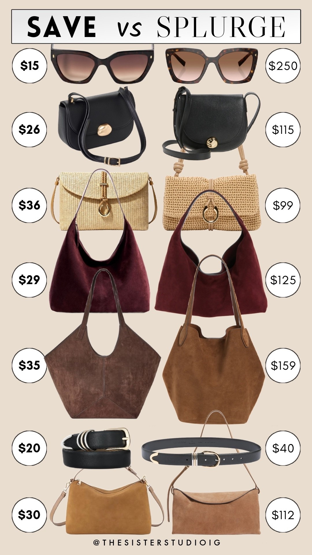 Nordstrom sale: save vs splurge on accessories!

#LTKSaleAlert