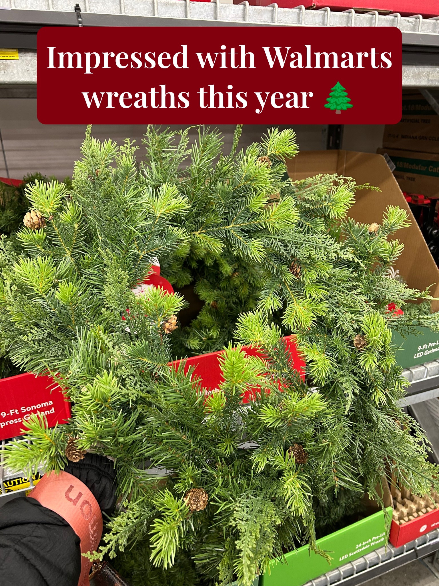The cutest wreath that looks real!