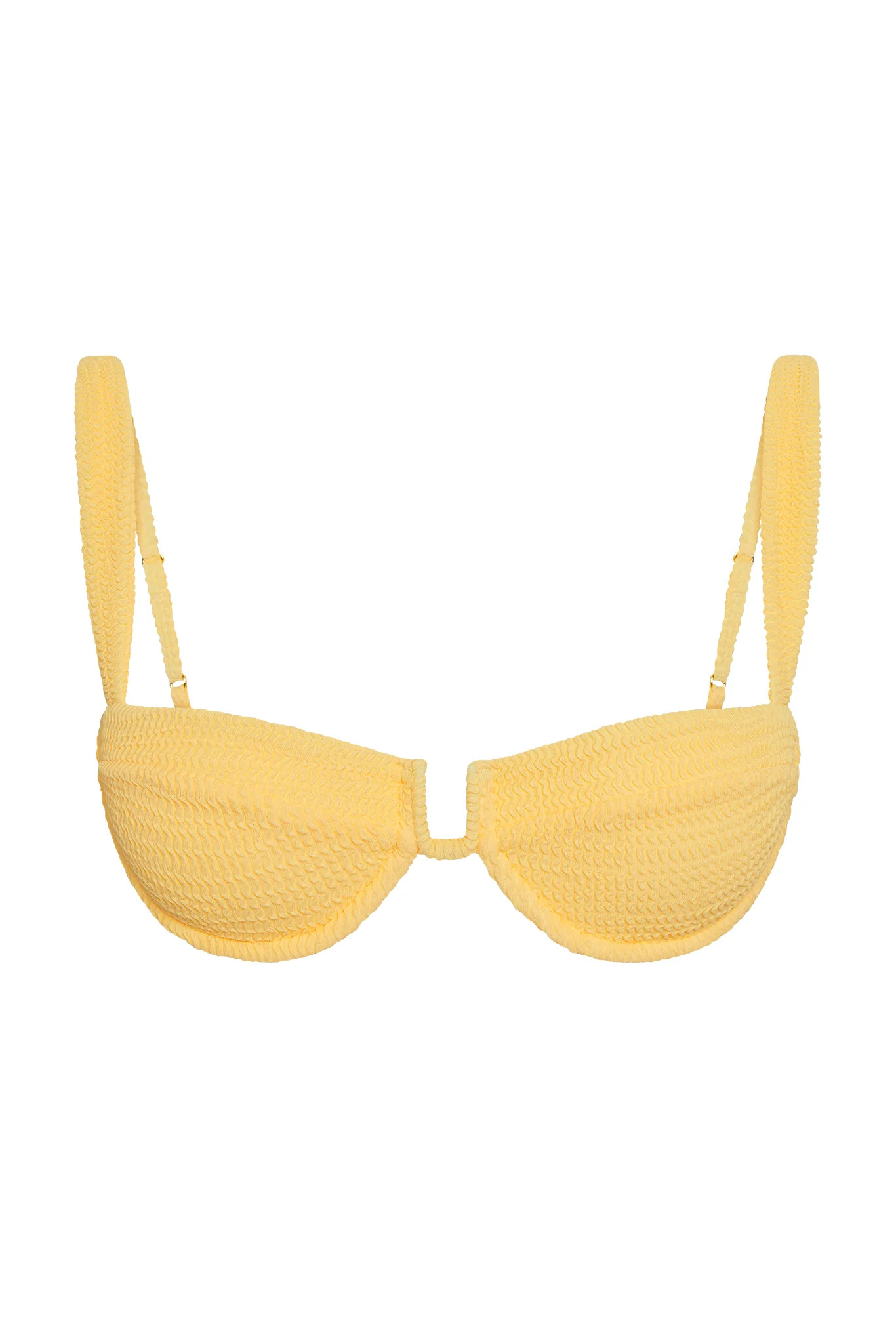 Cala Roja Top - Honey Crinkle | Monday Swimwear
