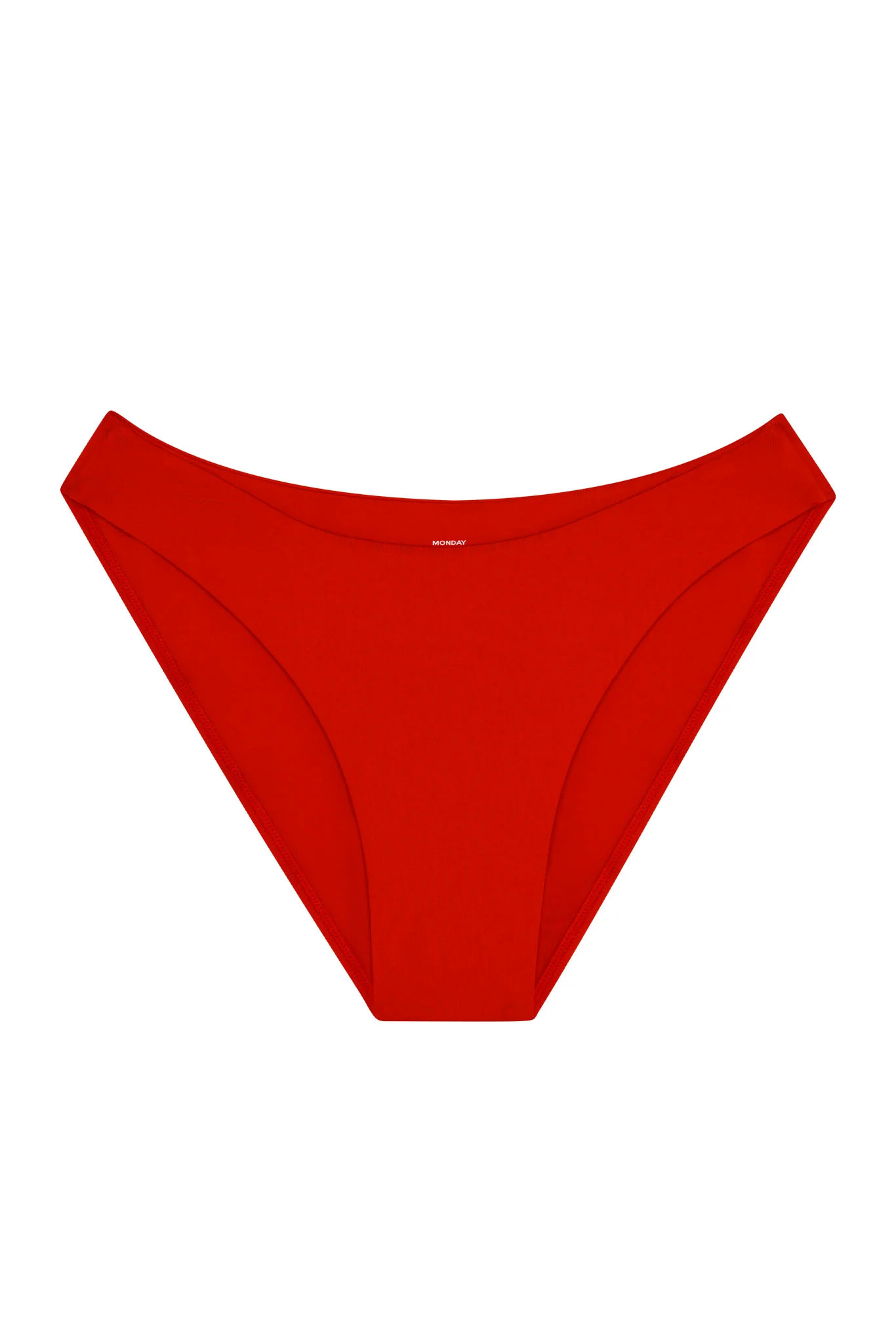Seychelles Bottom - Chili Pepper (Modest Coverage) | Monday Swimwear