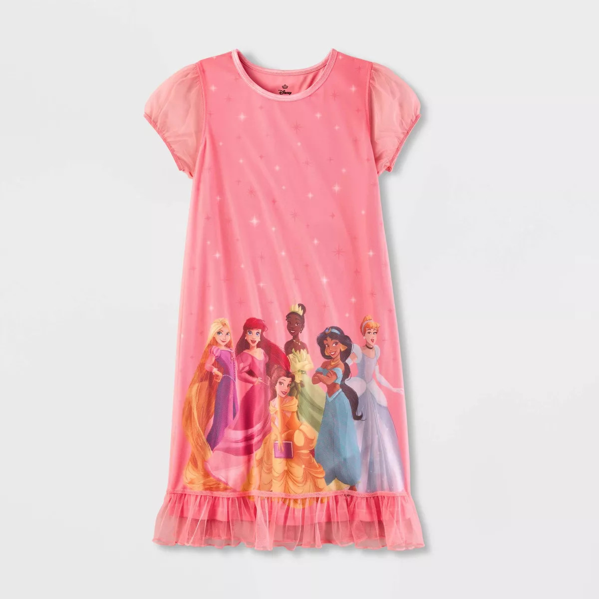 Girls' Disney Princess NightGown - Pink | Target