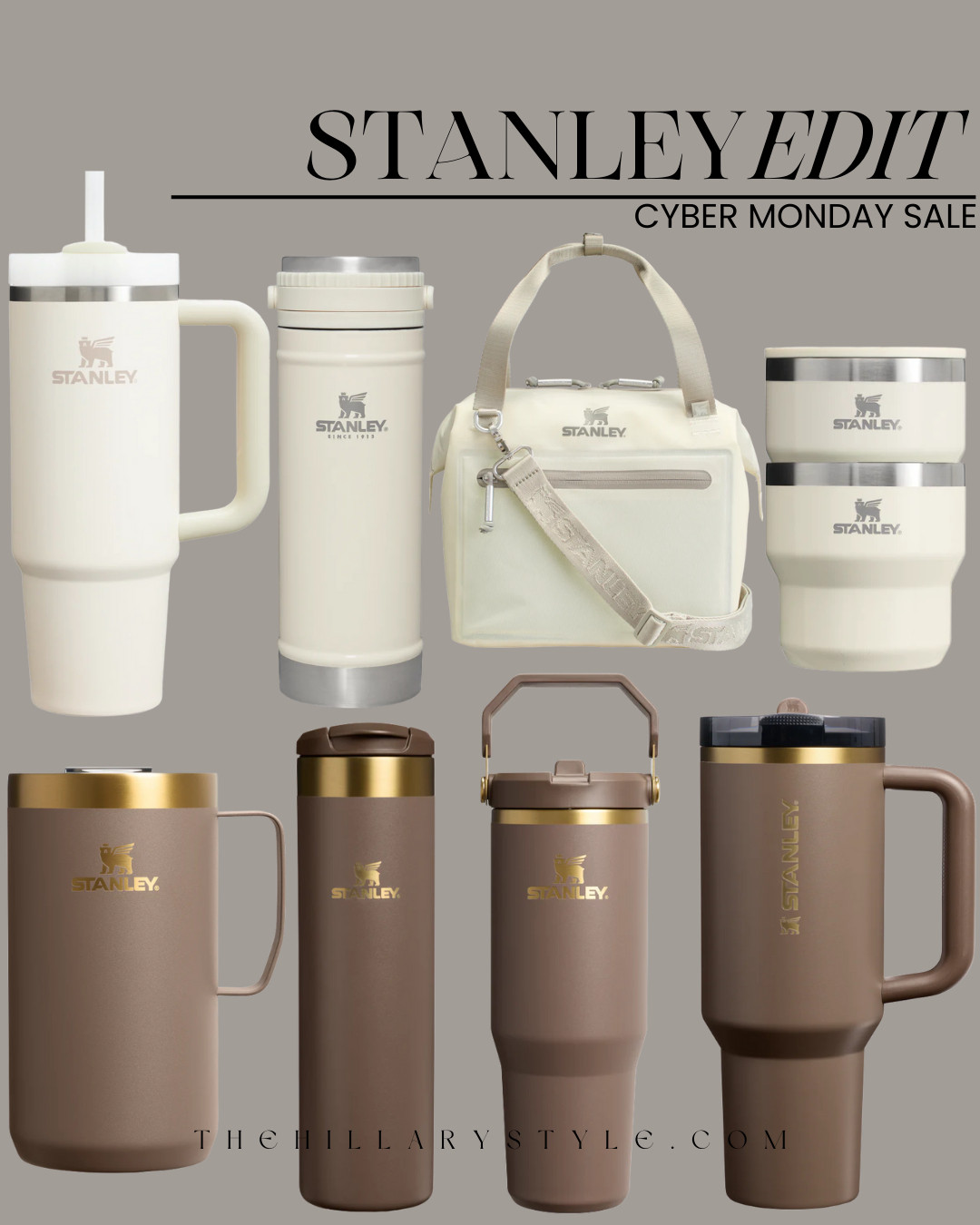 The Stanley Edit 🤎 — Cyber Monday Sale. Your everyday favorites, on sale now ✨ These neutral Stanley finds make the perfect gift or upgrade for your daily routine.
#LTKCyberMonday #StanleySale #LTKHolidaySale 

 #LTKCyberWeek #LTKGiftGuide #LTKSeasonal