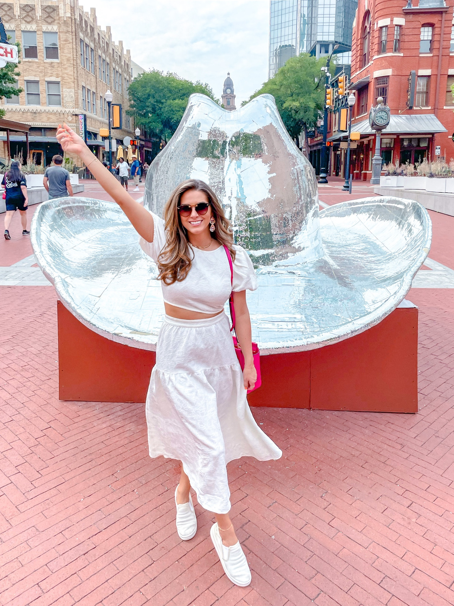 The cutest little white set for summer!  The back is open too, so you stay cool! 


#LTKSeasonal #LTKunder100 #LTKU