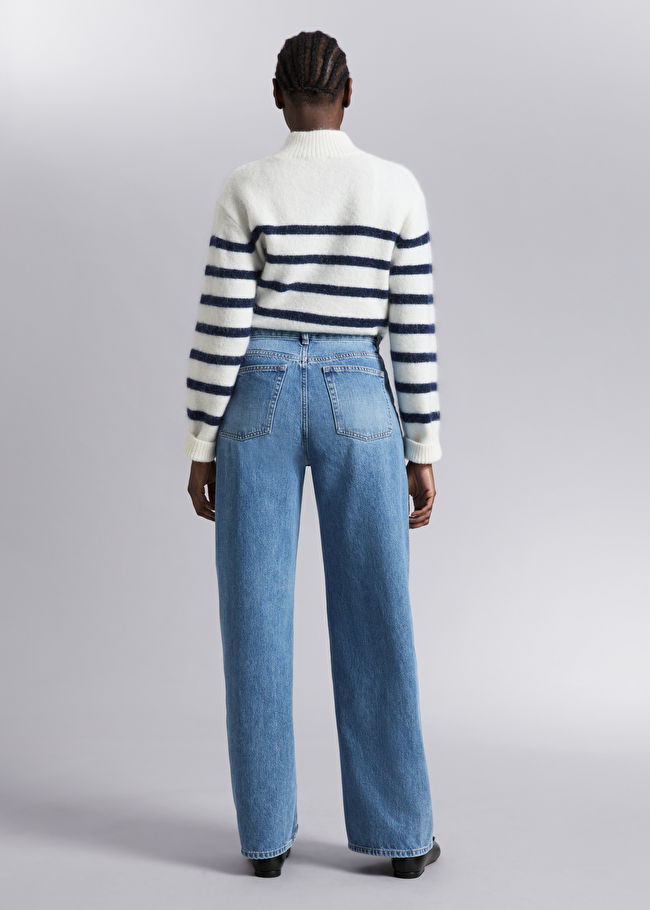 Weite Jeans mit tiefem Bund | & Other Stories (EU + UK)