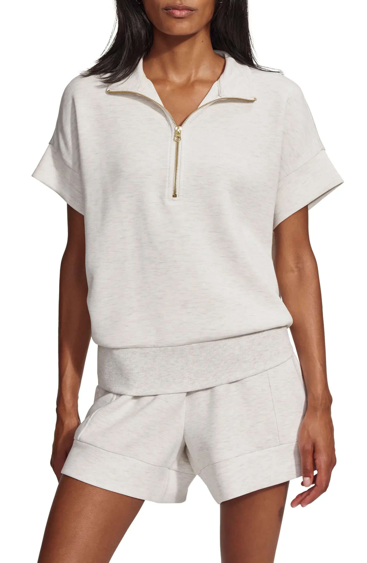 Varley Ritchie Short Sleeve Half Zip | Nordstrom | Nordstrom