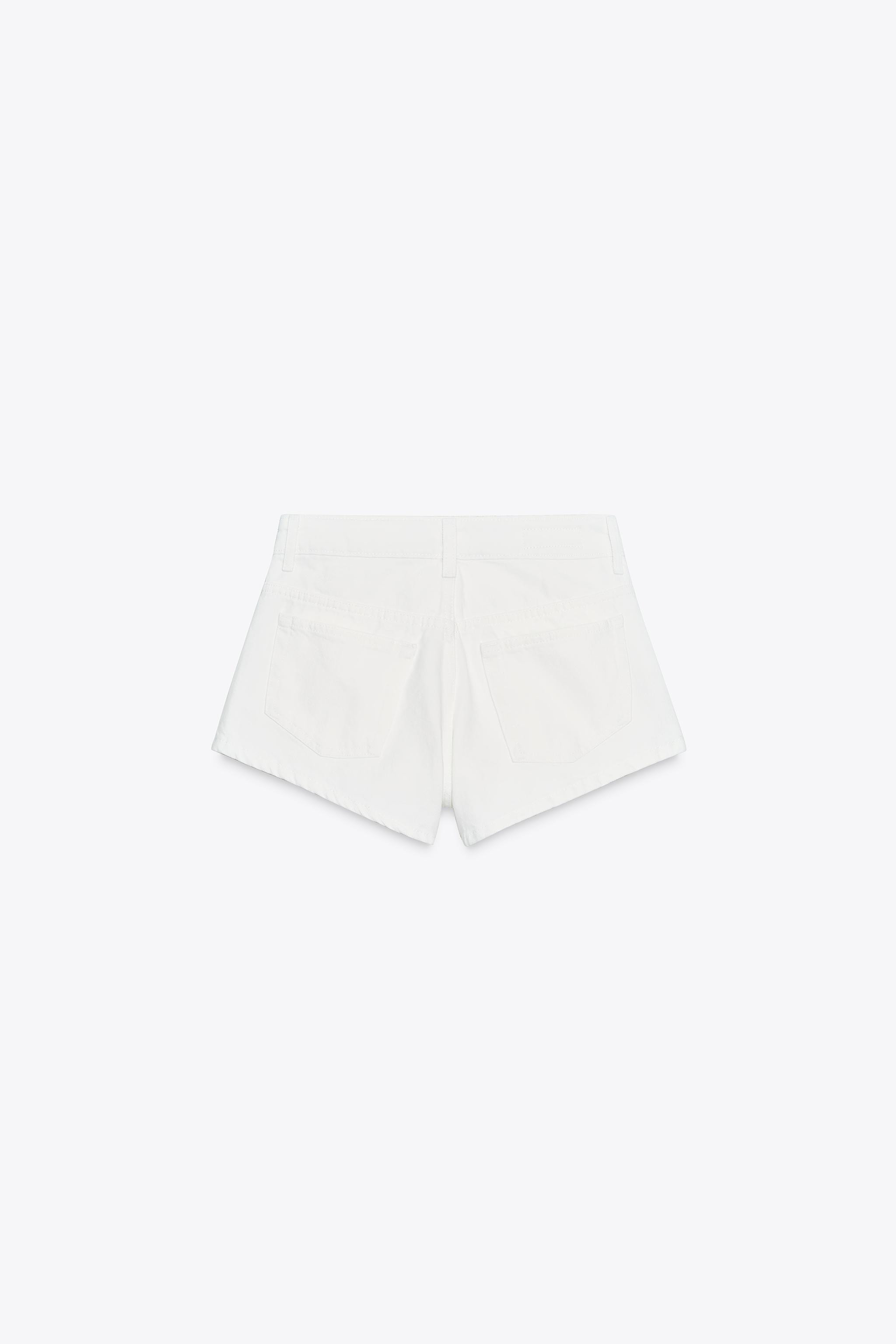 TRF CHINO DENIM SHORTS | Zara US