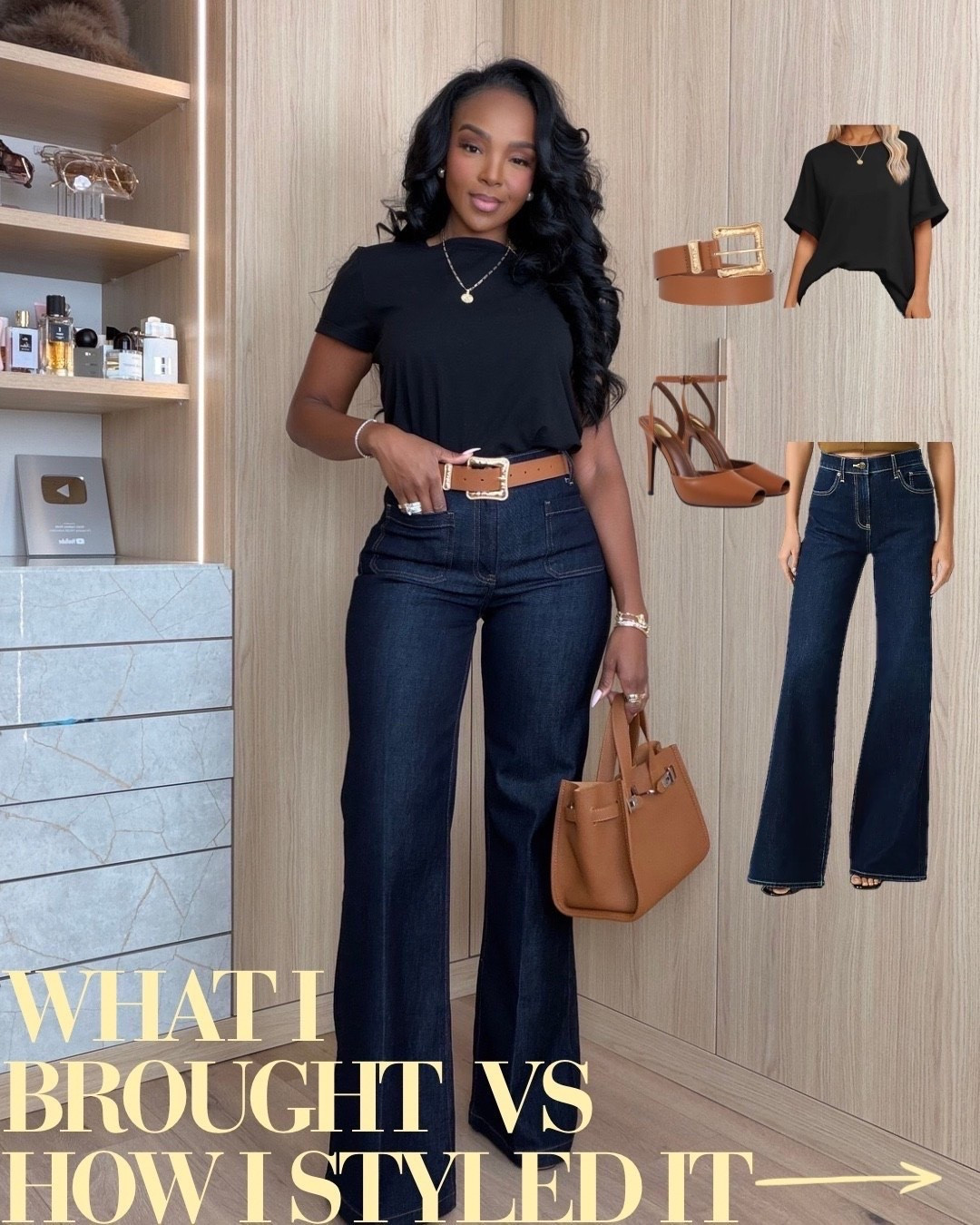 Scroll to shop! ✨ Everything from this look is linked below. 👇🏽    

Wearing: Size Small | 5’4” | 140 lbs | Denim 2 Long

📲   Download the FREE LTK app & follow me (@kirasfashionfinds) to shop all my daily finds.  #LTKootd #LTKPetite #LTKU