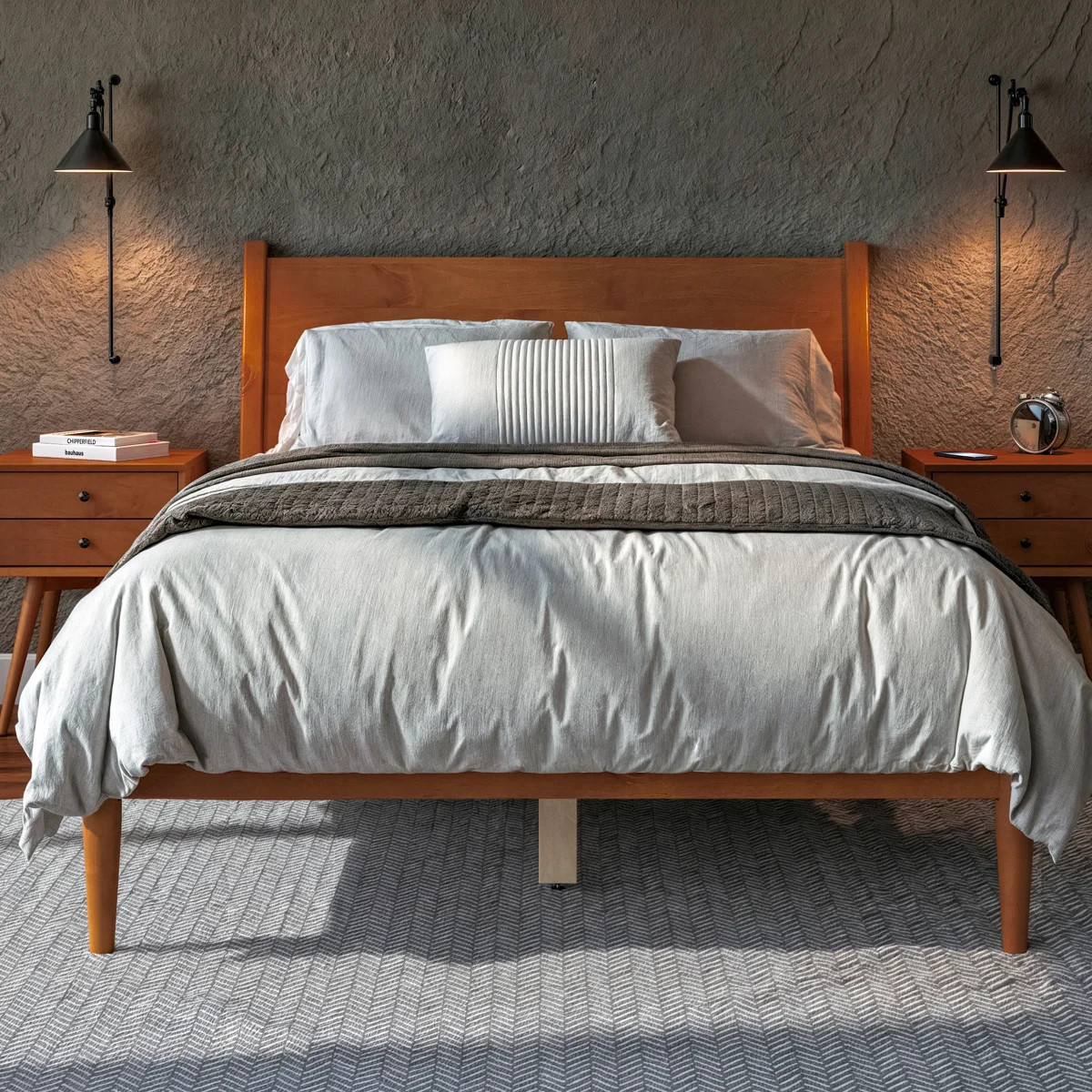 Aldiana Wood Platform Bed | Wayfair North America