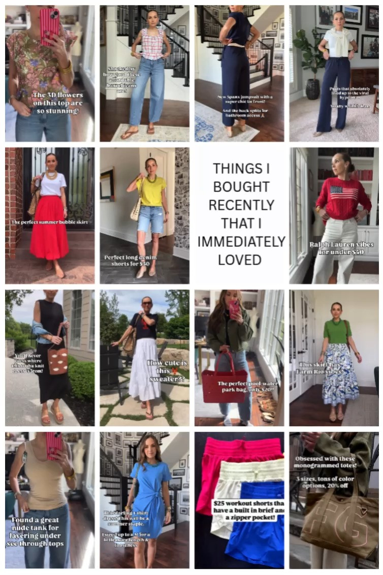 New arrivals that I'm absolutely loving that i'll wear a ton during the spring and summer.  

 

#LTKootd #LTKActive #LTKSaleAlert