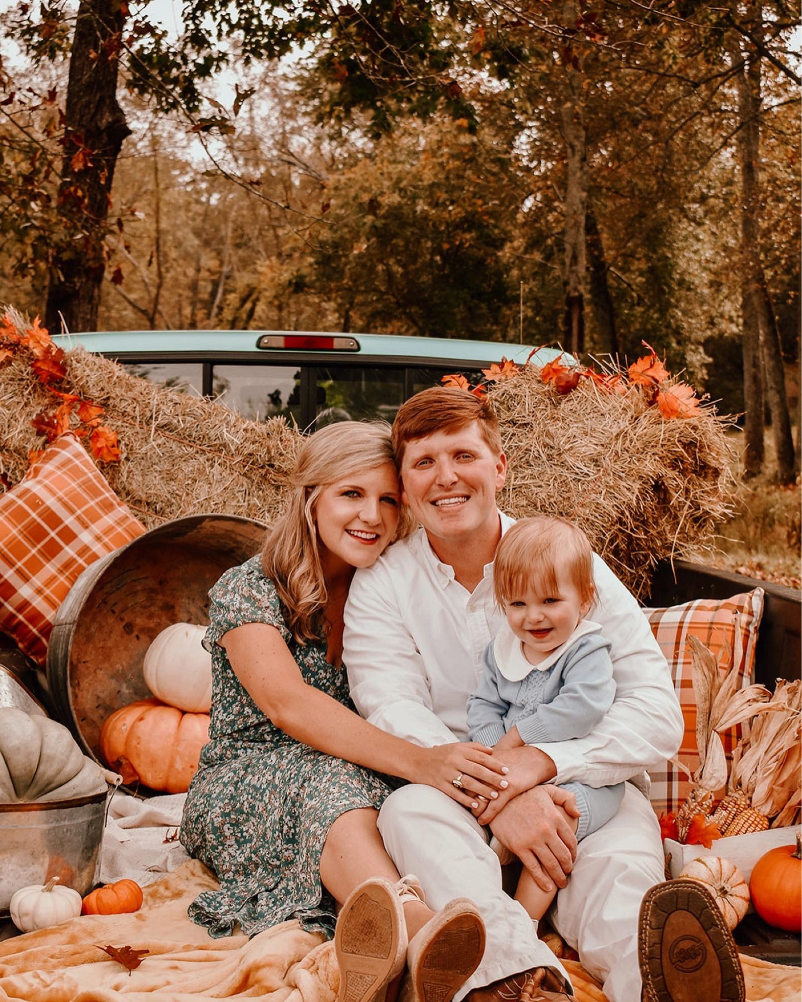 “May the bounty of the season fill your heart and home…” 🌾🫶🏽🚜

Thanking Jesus for all of our many many blessings this beautiful fall season! These sweet country boys mean so much to me and make me feel like the luckiest mama in the whole wide world!! 👼🏼🍂🤍

“Every good and perfect gift is from above, coming down from the Father of the heavenly lights…” // James 1:17 🙏🏽✨💫

Thank you @oliviatoneyphoto for capturing these precious moments for us! 📸 Judson sure did love getting to play with the “cow cows” and all the leaves out on the farm! This age with our sweet, happy, outdoors-lovin’ baby boy is truly so magical and we are soaking it all in!! These are just a few of our favorites from the session and we can’t wait to share even more of these precious fall and Christmas photos in the days and weeks to come! 🐮🍁🐄 #fallphotosession

…

#judsoncarpentermabry #sixteenmonthsold #sixteenmonthold #sixteenmontholdbaby #sixteenmontholdboy #judsonmonthbymonth #sweetjudson #oursweetboy #oneyearold #oneyearoldbaby #oneyearoldbabyboy #oneyearoldboy #gratefulmotherhood #hellofall #helloautumn #octobermemories #fallfamilyphotos #fallfamilyphotoshoot 

#LTKfamily #LTKSeasonal #LTKbaby