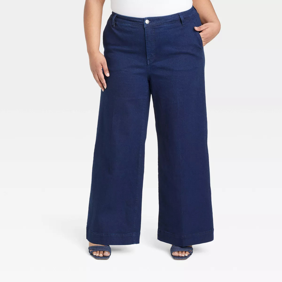 Women's High-Rise Wide Leg Jeans - Ava & Viv™ | Target