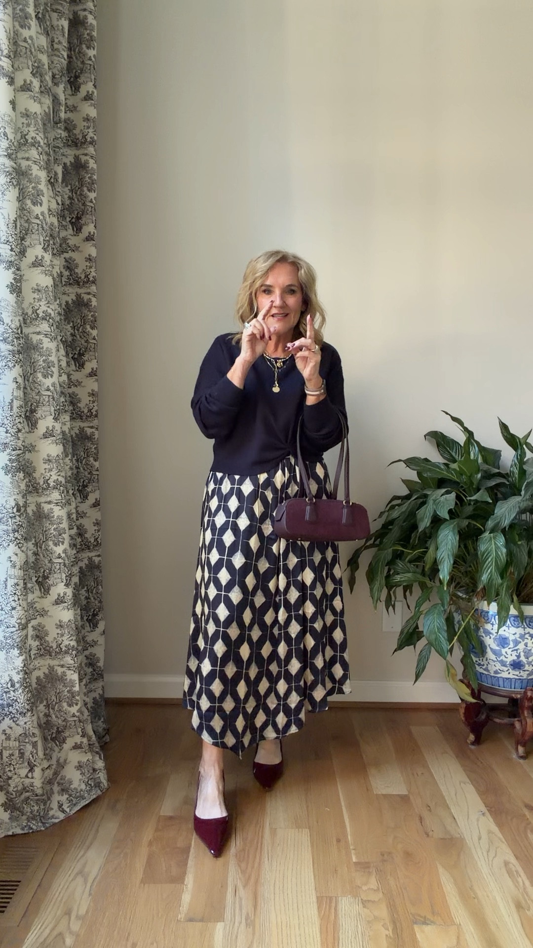 30% off code sitewide only a few exclusions @anthropologie code NANETTE30
So many great new arrivals to where all through the holiday season and beyond
Premium denim is included in the sale. I’m wearing a size 29 in the Paige denim and a 30 petite in the mother denim.
Size medium or eight in all.
The ski sweater is one size I would say it fits small through large
Tap on the black sweater link for the burgandy sweater  


#LTKOver40 #LTKSaleAlert #LTKCyberWeek