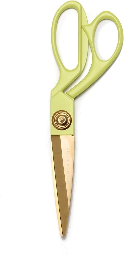 DesignWorks Ink Multipurpose Scissors with Painted Enamel Handles and Gold Stainless Steel Blades... | Amazon (US)