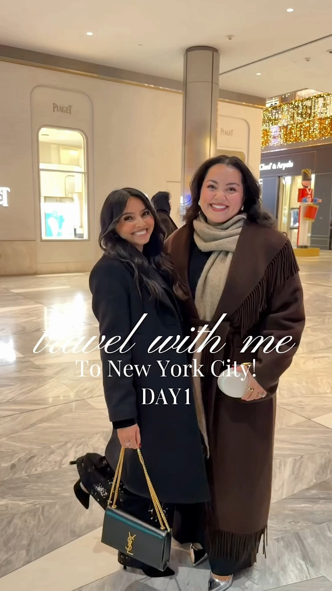 New York City Day 1! 

New York City Travel Outfit
Black coat size xs petite TTS
White tee size xs petite TTS
Black pullover size xs TTS - HONEYSWEETXSPANX for 15% off first purchase + free shipping. If the code doesn’t work for you, try a different email at checkout!
Black wide leg pants size xs TTS - HONEYSWEETXSPANX for 15% off first purchase + free shipping If the code doesn’t work for you, try a different email at checkout!
White sneakers size 6.5 TTS
Exact book bag is linked - mine is the older version!

New York City dinner outfit!
Velvet blazer size xxs petite TTS 
Lace pants size xs regular - I wanted a full length pant so went with regular sizing 
Black heels size 5 TTS 
Bra size 32 b - HONEYSWEETXSPANX for 15% off first purchase + free shipping. If the code doesn’t work for you, try a different email at checkout!




#LTKTravel #LTKPetite #LTKvlog