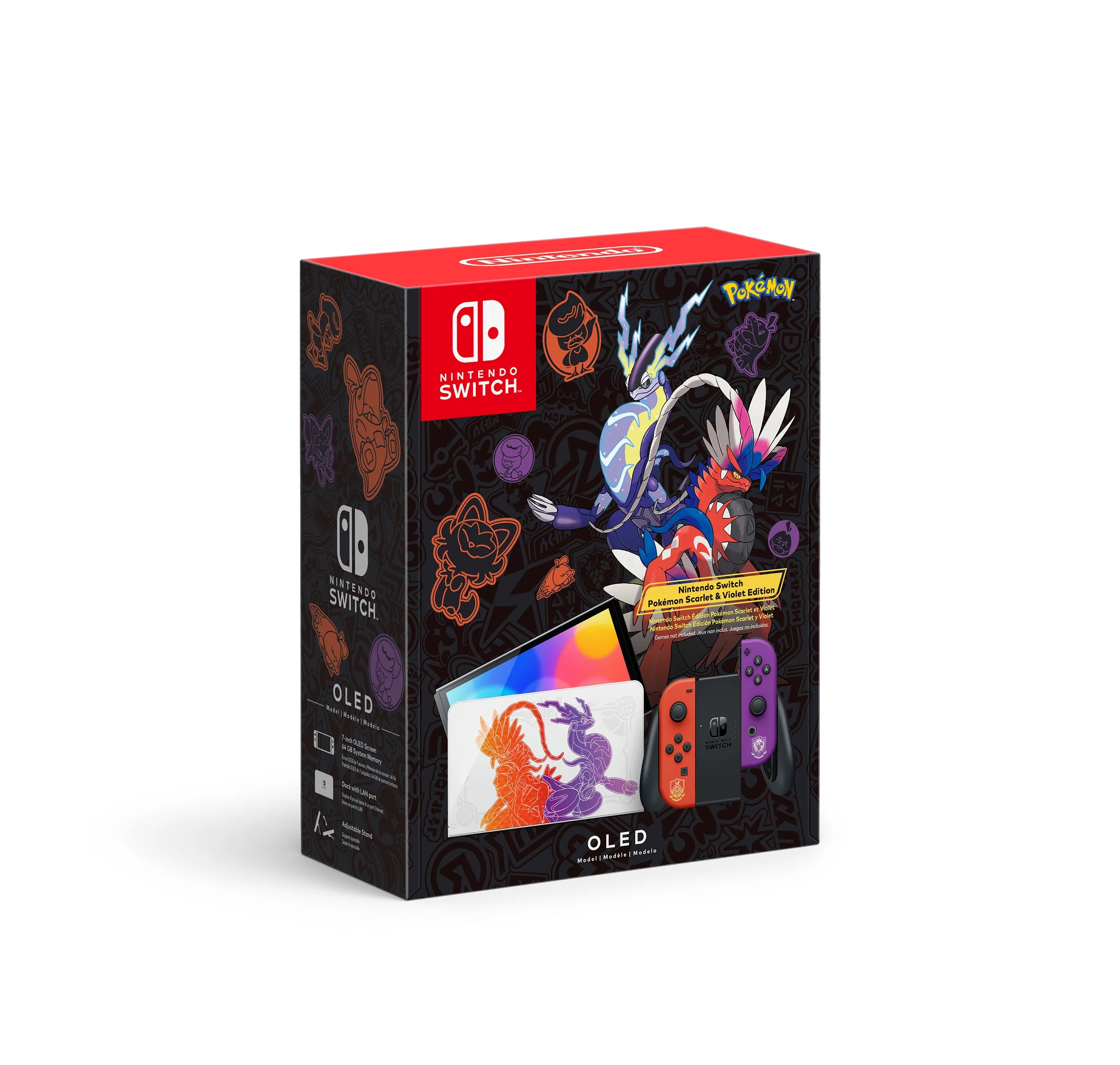 Nintendo Switch™ – OLED Model: Pokémon™ Scarlet & Violet Edition | Walmart (US)
