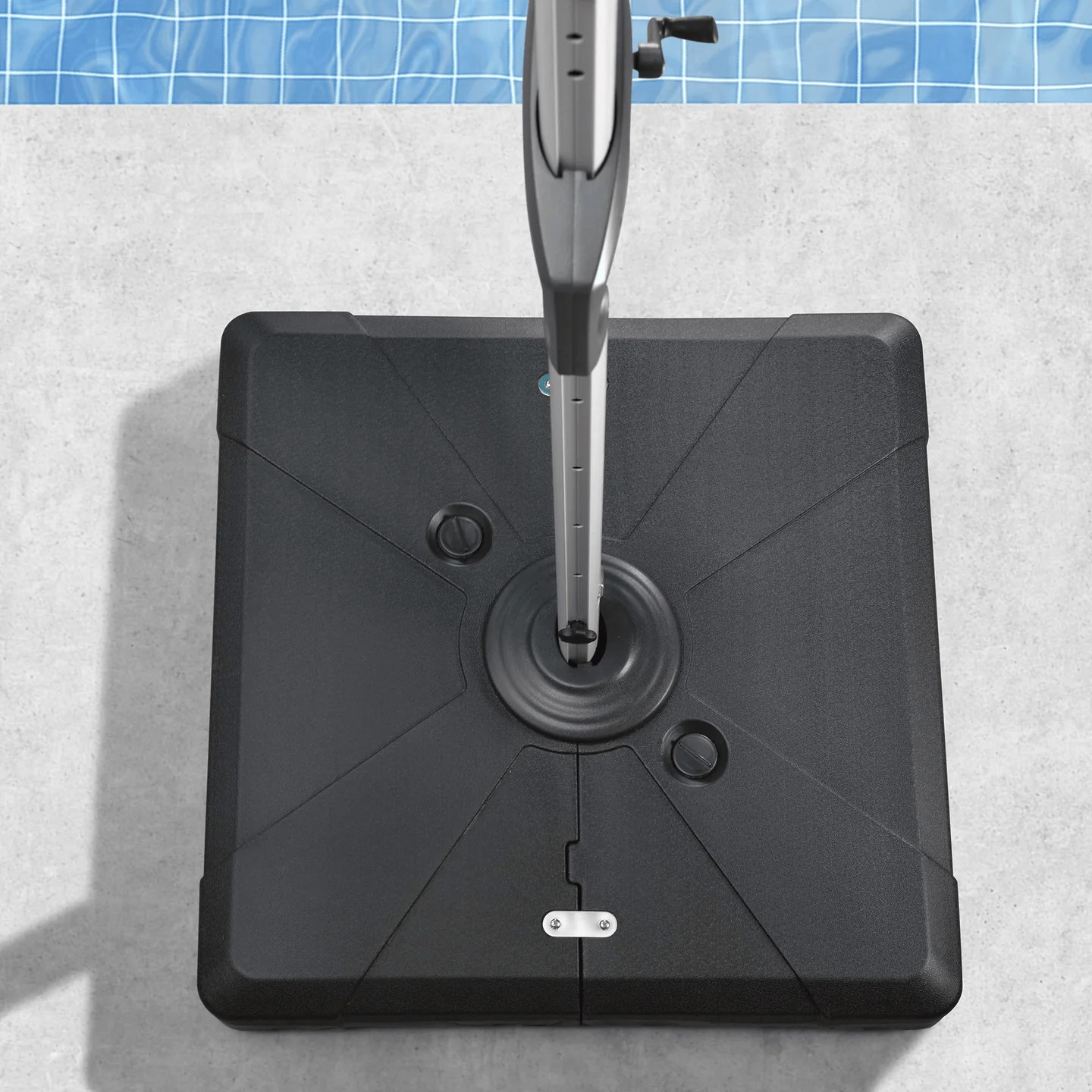 PURPLE LEAF Patio Cantilever Umbrella Weighted Base ZYBASE-5 | Purple Leaf