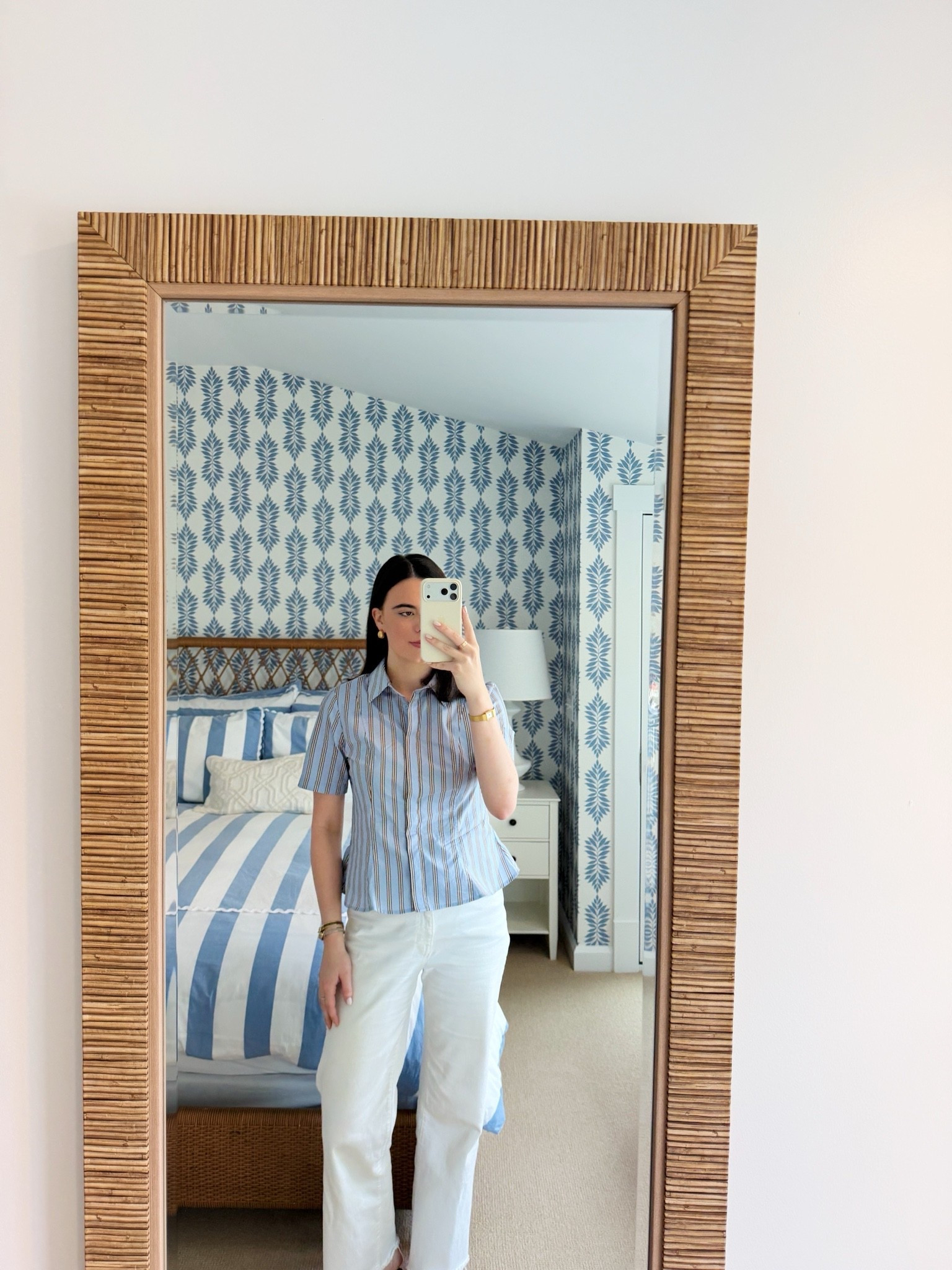 Easy, everyday summer look! Top is Nordstrom- would be great for work!