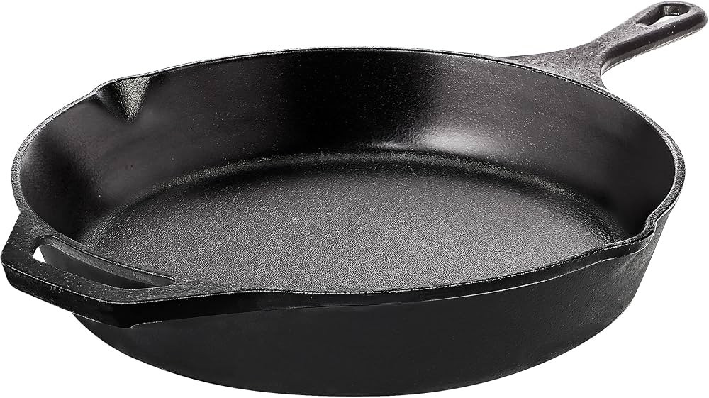 Utopia Kitchen Saute Fry Pan - Chefs Pan, Pre-Seasoned Cast iron Skillet - Frying Pan 10.25 Inch ... | Amazon (US)