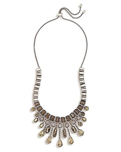 Bette Statement Necklace in Antique Silver | Kendra Scott