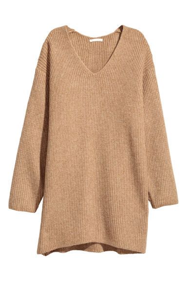 H & M - Long Sweater - Beige | H&M (US)