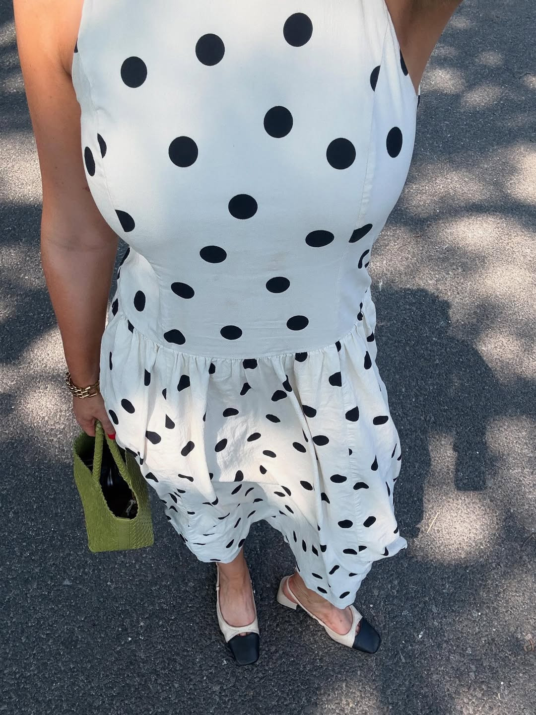 Cheers to a summer of polka dots 🥂 

 #LTKStyleTip #LTKShoeCrush #LTKItBag