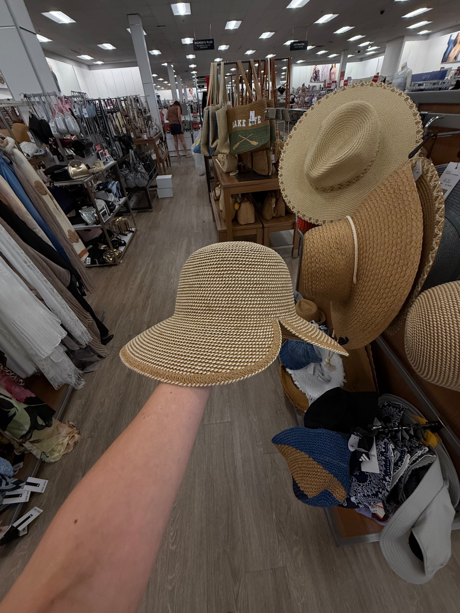 Found the holy grail of sun hats! ☀️ This roll-up straw visor is a total game changer for summer. It gives you all the "coastal chic" vibes while actually being functional—you can wear it with a ponytail or a top knot without the awkward hat bulge. Plus, it rolls up perfectly to fit in your beach bag or carry-on. 👒✨

#LTKunder50 #LTKtravel #LTKsummer #summeraccessories #vacationready #beachwear #sunprotection #travelhacks
#strawvisor #rolluphat #coastalstyle #summeressentials #beachbagfinds #momstyle #summerfinds #affordablefashion