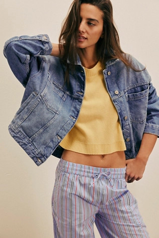 We The Free Opal Swing Denim Jacket | Free People (Global - UK&FR Excluded)