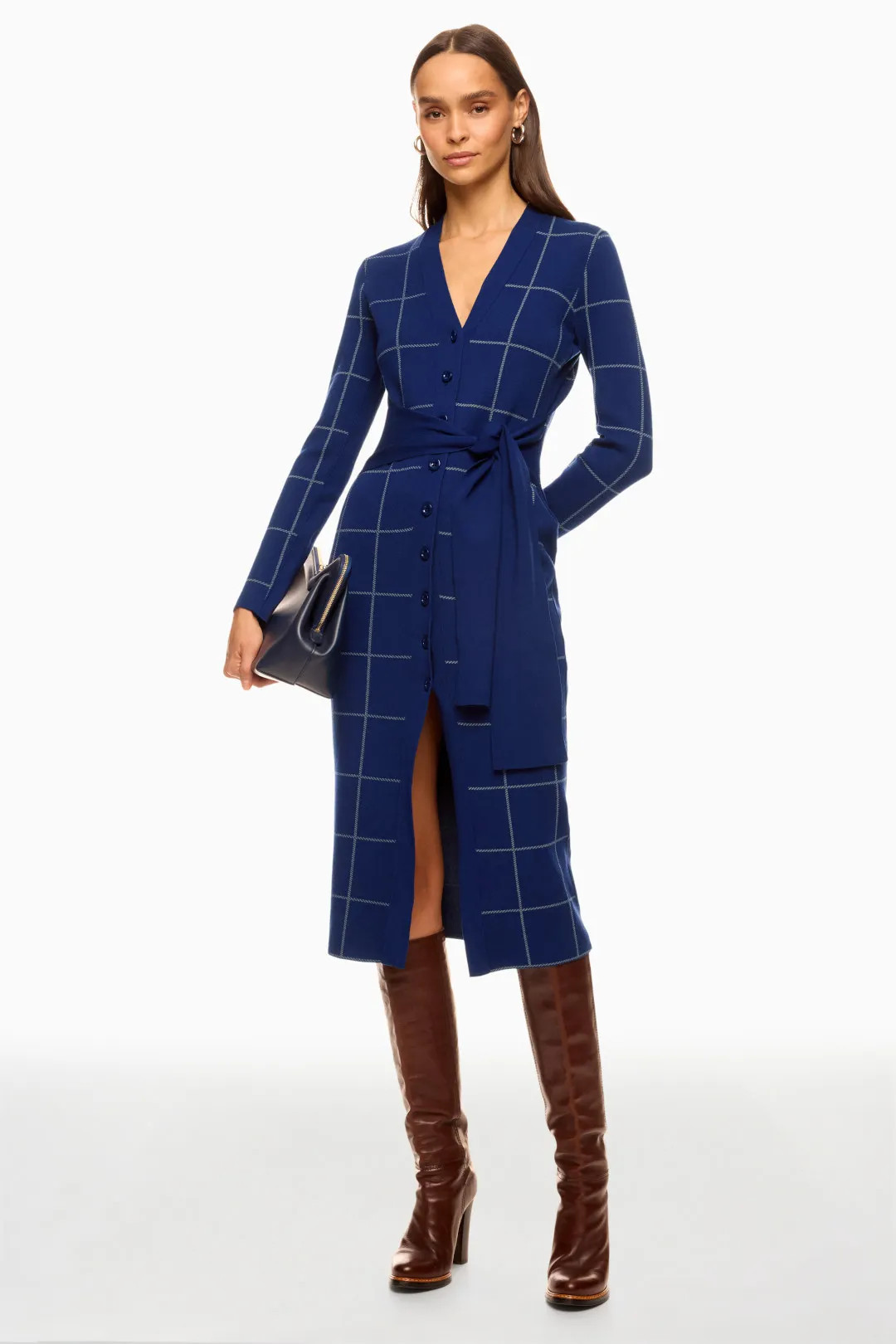 Windowpane Cardigan DressHeartAdd to Hearts | Rent the Runway
