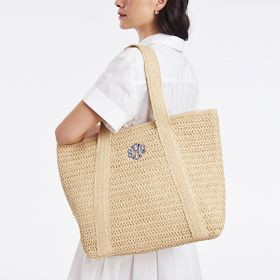 Sausalito Straw Tote | Mark and Graham