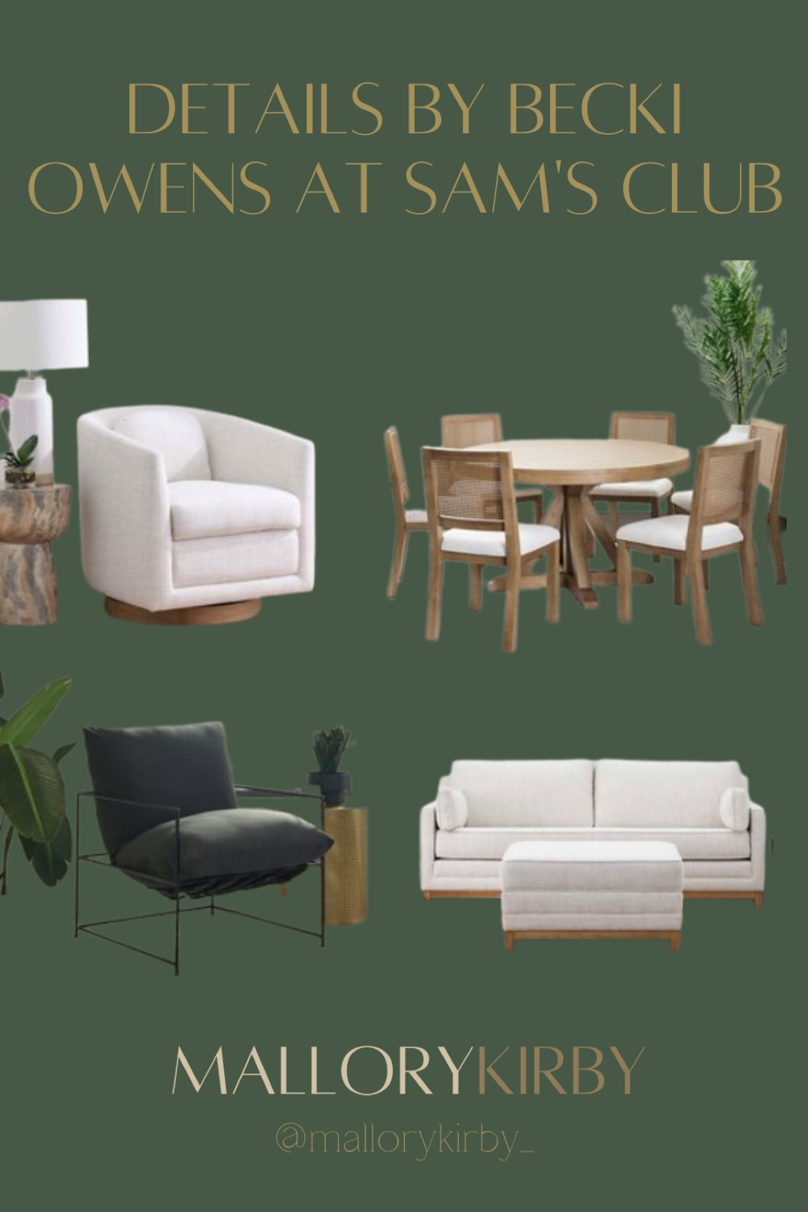 The Details by Becky Owens collection at Sam’s Club is amazing!!! High quality furniture at unbeatable prices 🤍👏🏼

#LTKhome #LTKFind