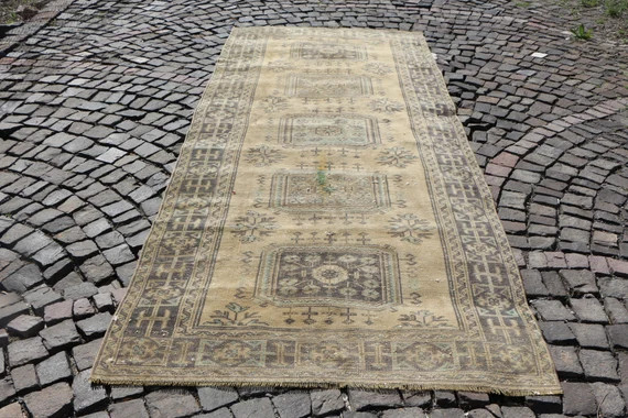 Pale Color Turkish Rugbohemian Rugarea Rugrunner Rugfree - Etsy | Etsy (US)