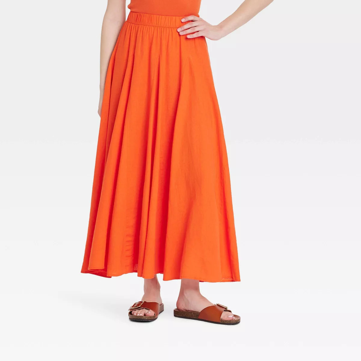 Women's Pull-On A-Line Maxi Skirt - Universal Thread™ | Target