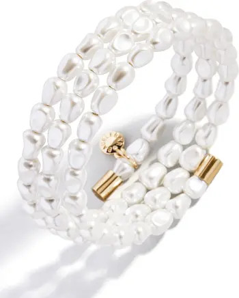 BaubleBar Ondine Faux Pearl Bracelet | Nordstrom | Nordstrom