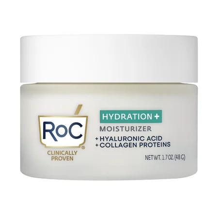 RoC Hydration+ Moisturizer with with Hyaluronic Acid and Collagen Proteins 1.7oz | Walmart (US)