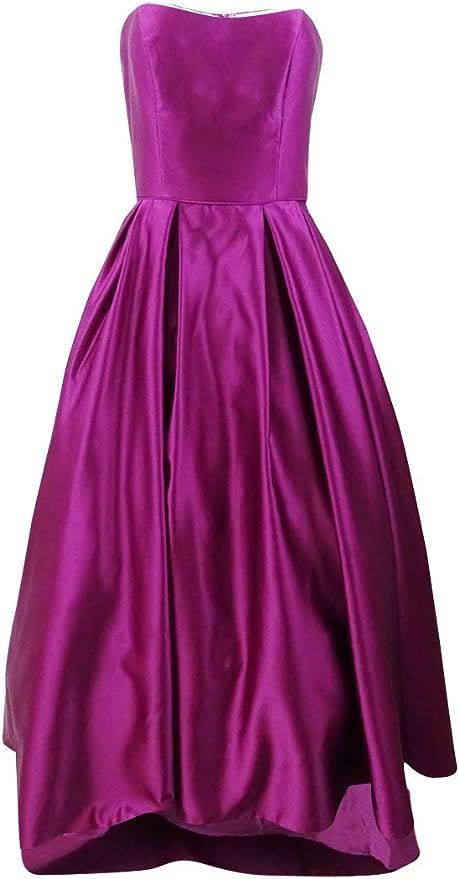 Betsy & Adam Women's Strapless Ball Gown | Amazon (US)