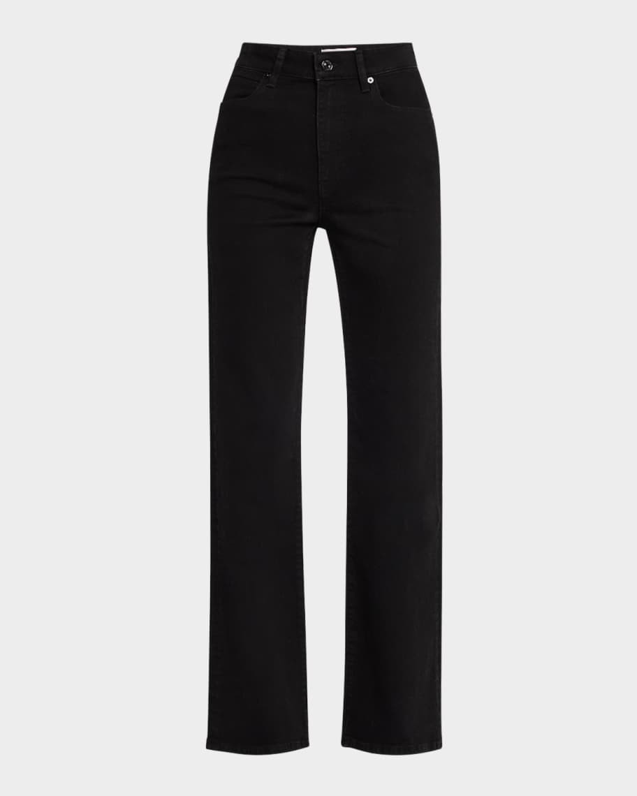 FRAME The Arrow Mid-Rise Straight Denim Jeans | Neiman Marcus
