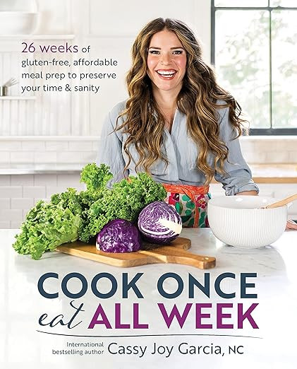 Cook Once, Eat All Week: 26 Weeks of Gluten-Free, Affordable Meal Prep to Preserve Your Time & Sa... | Amazon (US)
