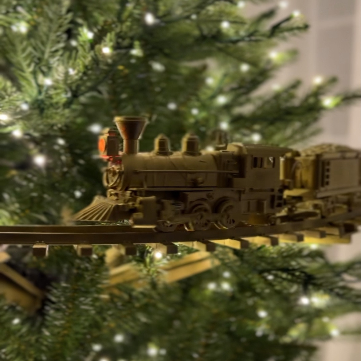 If you have a kid who loves trains you need one of these.  I spray painted the train and tracks gold and we have the Home Depot version.  Paint is holding up great so far but it was a bit challenging to assemble the track on the tree.  I've heard the same of the Walmart version.  Either way it was worth it because the kids are obsessed! I love that it's versatile and you can also put it around the tree like a traditional Christmas Train.  

I used the primer on the train only and gave it two coats of the metallic gold paint. The tracks got one coat of the metallic gold.

#walmartfinds #homedepotfinds #amazonfinds #christmasmusthaves

#LTKSeasonal #LTKGiftGuide #LTKHoliday