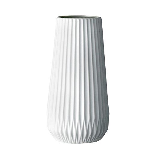 for "bloomingville tall white ceramic fluted vase" | Amazon (US)