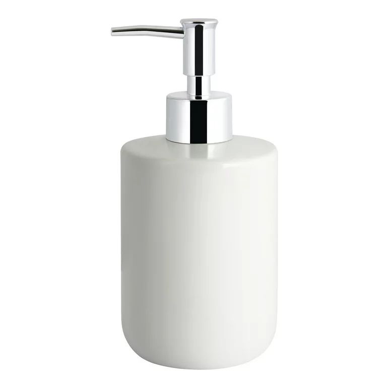 Mainstays Basic Ceramic Lotion Pump Arctic White | Walmart (US)