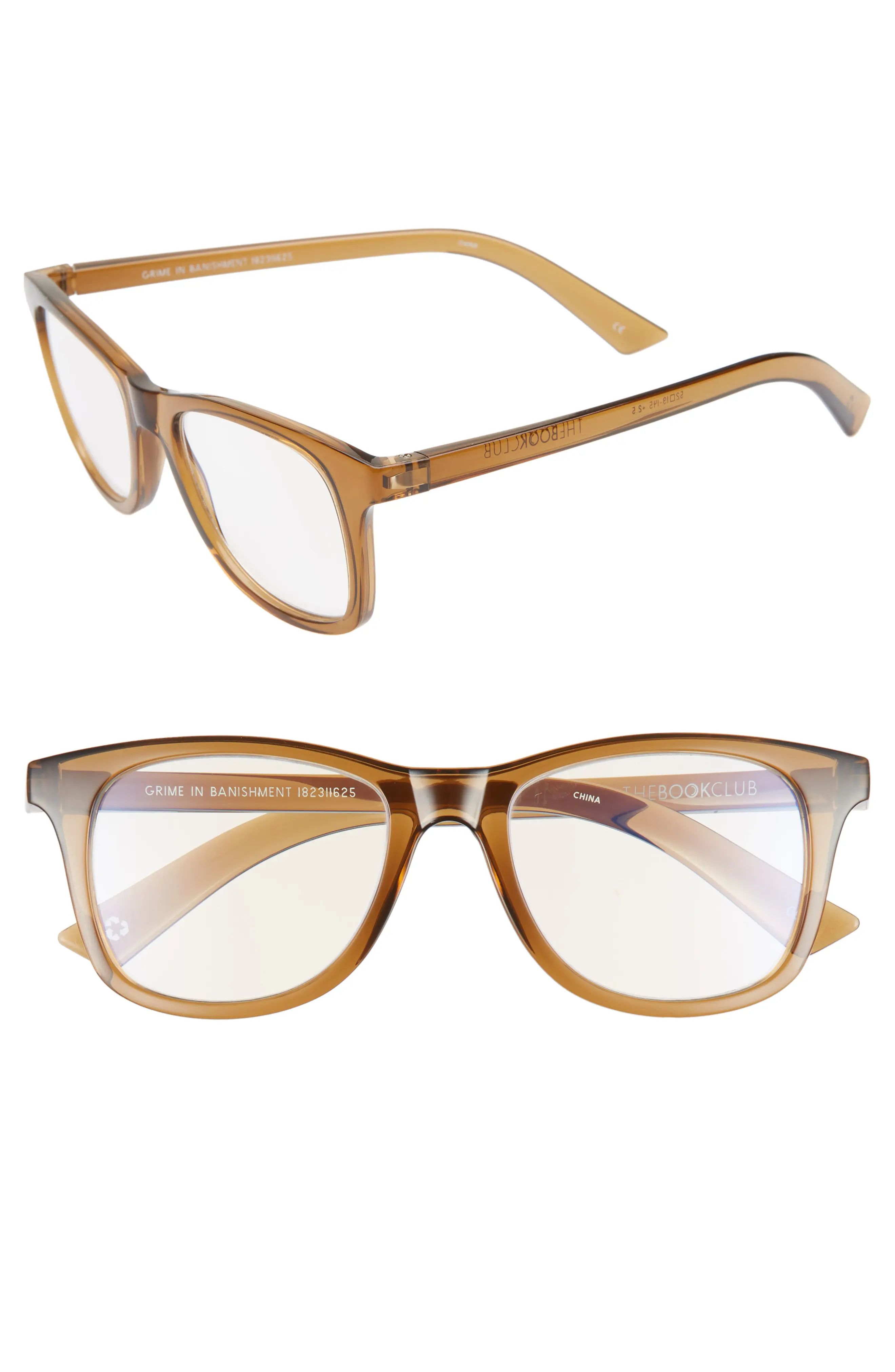 The Bookclub Grime in Banishment 52mm Reading Glasses | Nordstrom