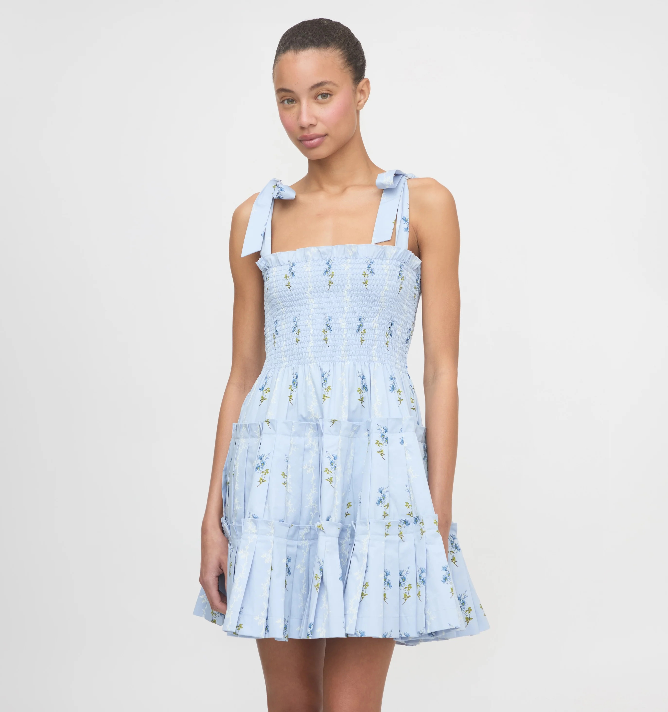 The Ribbon Charlotte Nap Dress | Bluebell Waltz / XXS | ® | Hill House Home | Hill House Home US