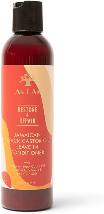 AS I AM JBCO Jamaican Black Castor Oil Leave in Conditioner, 501658 | Amazon (US)